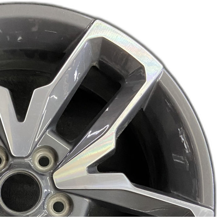20" WRANGLER 24 20x8 5 spoke open spoke opt WRA Original OEM Wheel Rim - Side Profile