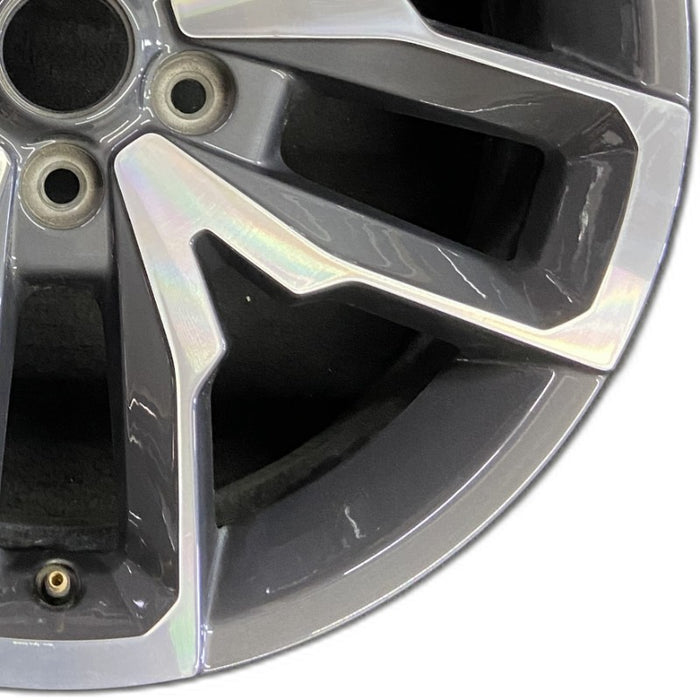 20" WRANGLER 24 20x8 5 spoke open spoke opt WRA Original OEM Wheel Rim - Close-Up Detail