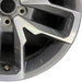 20" WRANGLER 24 20x8 5 spoke open spoke opt WRA Original OEM Wheel Rim - Close-Up Detail
