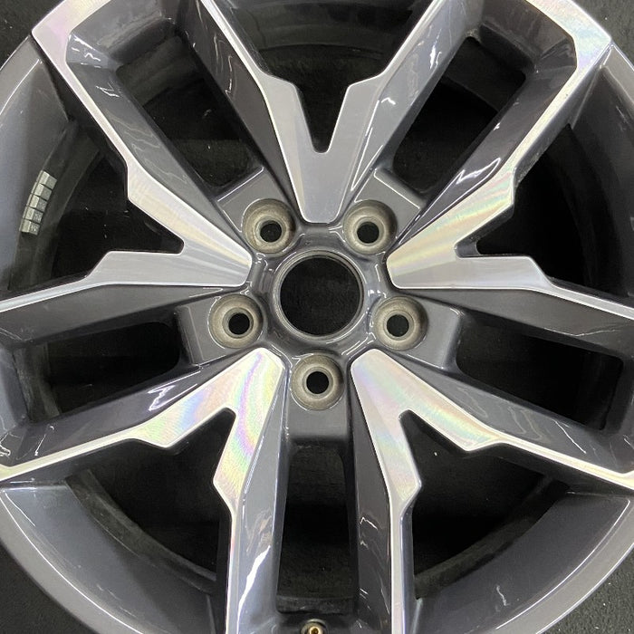 20" WRANGLER 24 20x8 5 spoke open spoke opt WRA Original OEM Wheel Rim - Angle View