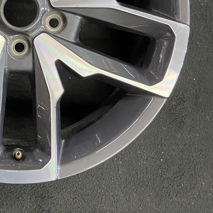 20" WRANGLER 24 20x8 5 spoke open spoke opt WRA Original OEM Wheel Rim - Back View