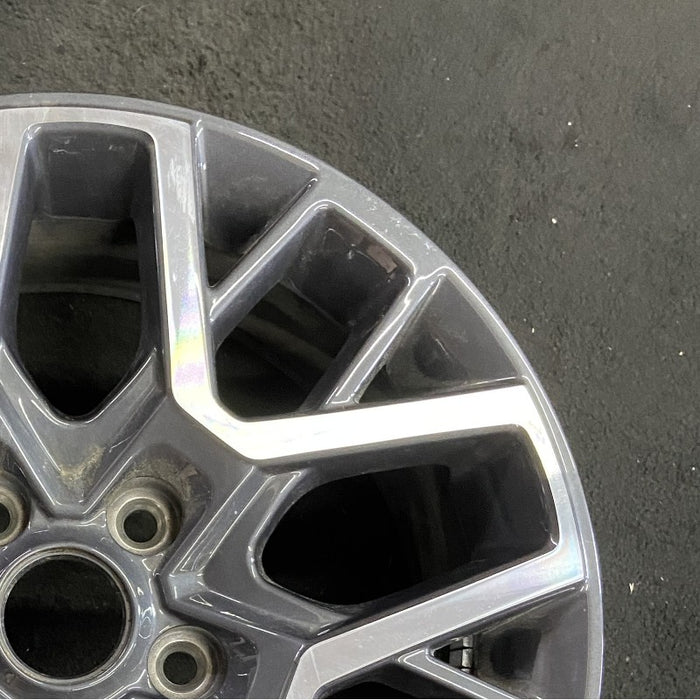 18" WRANGLER 24 18x7.5 20 spoke opt WPA Original OEM Wheel Rim - Close-Up Detail