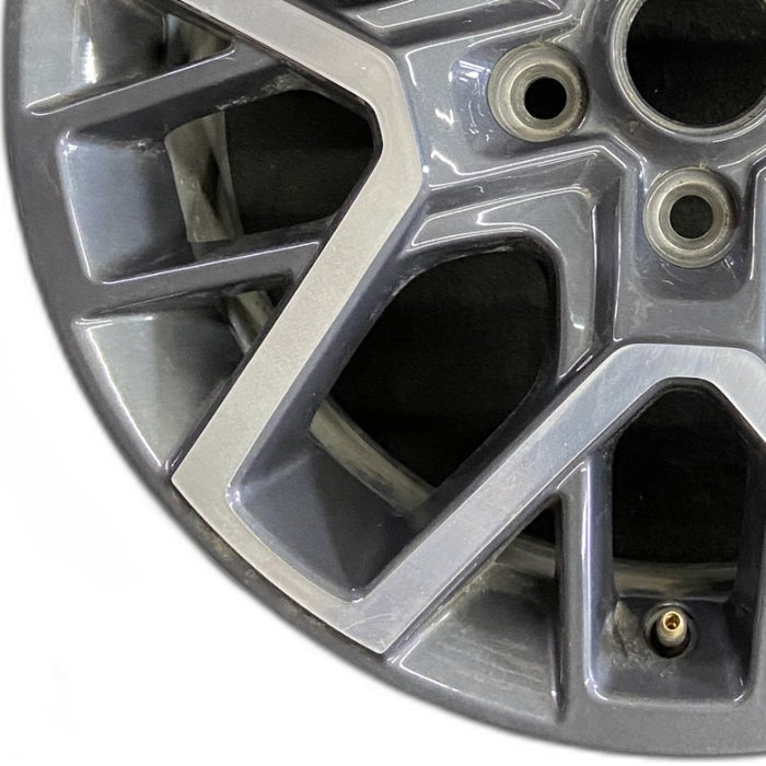 18" WRANGLER 24 18x7.5 20 spoke opt WPA Original OEM Wheel Rim - Back View