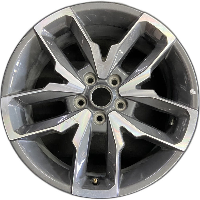 20" WRANGLER 24 20x8 5 spoke open spoke opt WRA Original OEM Wheel Rim - Front View