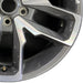 20" WRANGLER 24 20x8 5 spoke open spoke opt WRA Original OEM Wheel Rim - Close-Up Detail