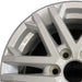 18" SEQUOIA 23-24 18x7.5 6 double spoke silver Original OEM Wheel Rim - Angle View