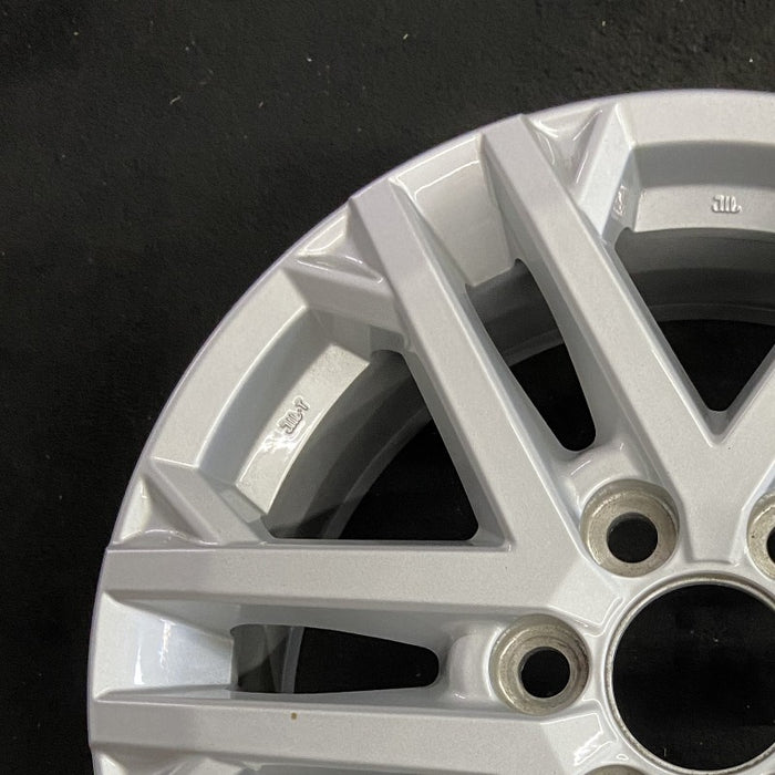 18" SEQUOIA 23-24 18x7.5 6 double spoke silver Original OEM Wheel Rim - Side Profile