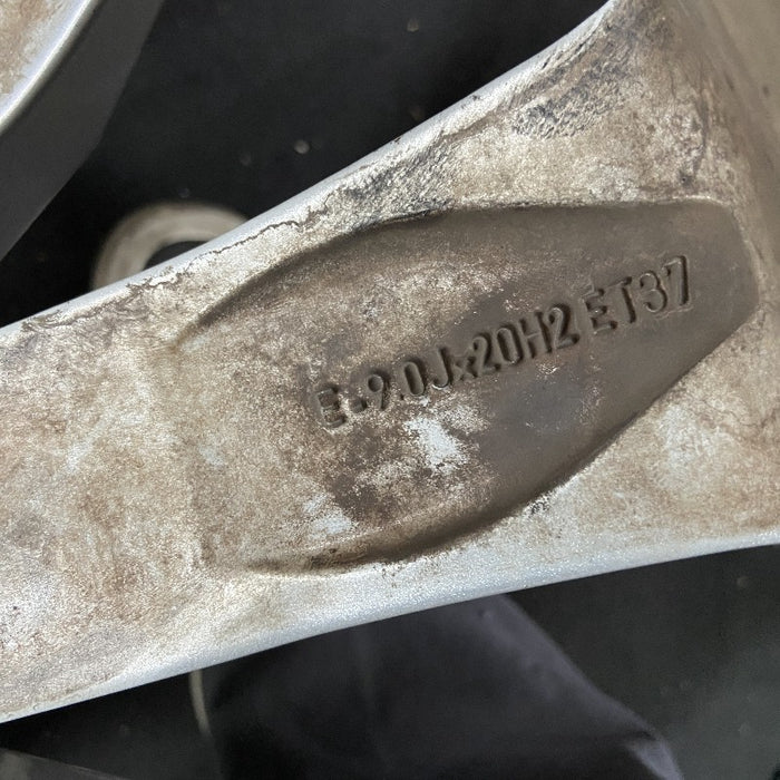 20" AUDI A8 16 20x9 alloy 10 spoke single spoke Original OEM Wheel Rim