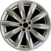 20" AUDI A8 16 20x9 , 10 spoke, single spoke Original OEM Wheel Rim - Front View