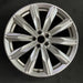 20" AUDI A8 16 20x9 , 10 spoke, single spoke Original OEM Wheel Rim - Angle View