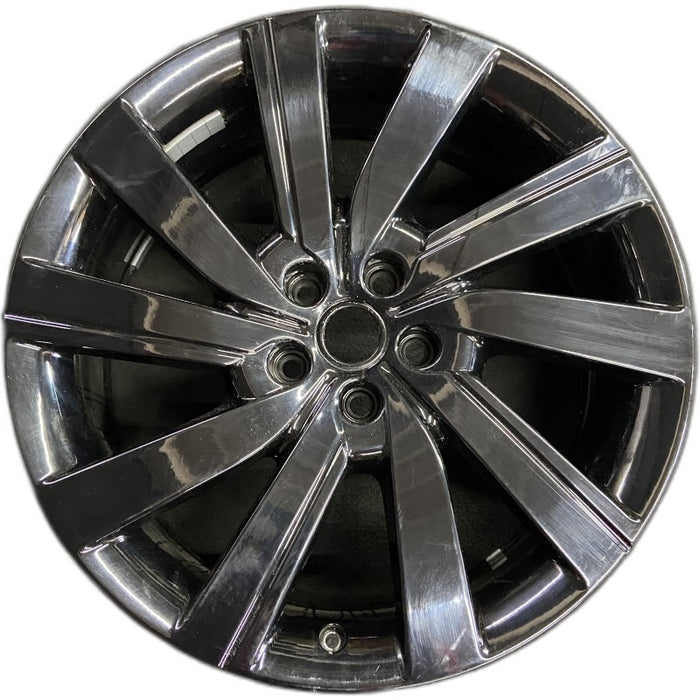 21" RANGE ROVER 22 21x8.5 10 spoke Original OEM Wheel Rim - Front View