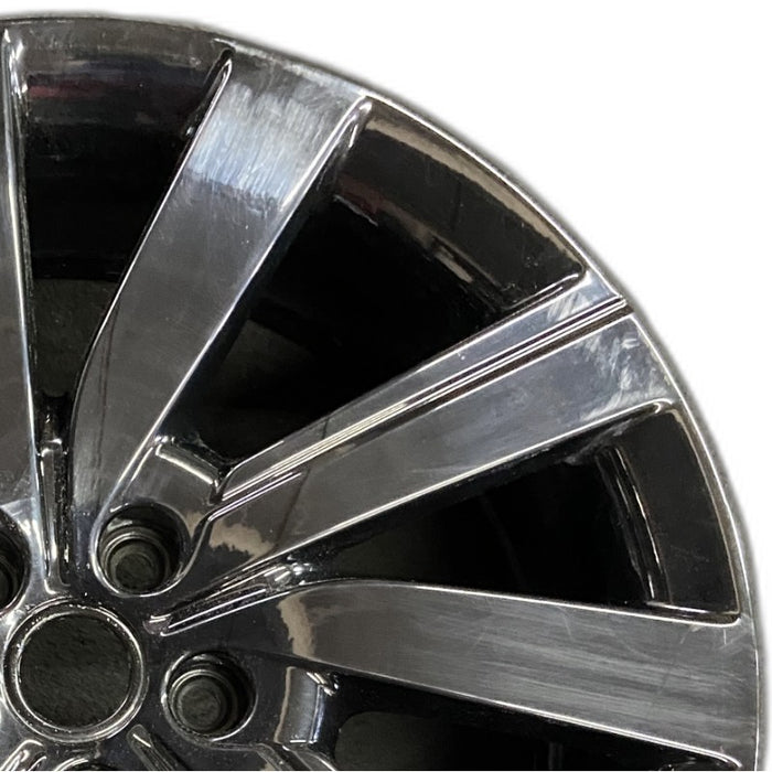 21" RANGE ROVER 22 21x8.5 10 spoke Original OEM Wheel Rim - Side Profile