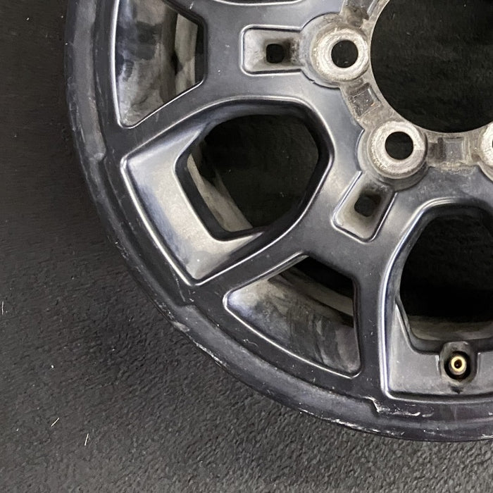 16" TACOMA 19 16x7 alloy 6 spoke D Spoke black Original OEM Wheel Rim