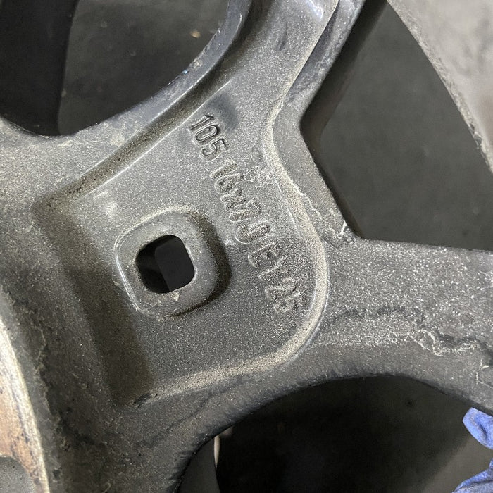 16" TACOMA 19 16x7 alloy 6 spoke D Spoke black Original OEM Wheel Rim