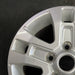 16" PROMASTER 1500 VAN 23 16x6 aluminum silver Original OEM Wheel Rim - Side Profile