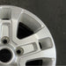 16" PROMASTER 1500 VAN 23 16x6 aluminum silver Original OEM Wheel Rim - Close-Up Detail