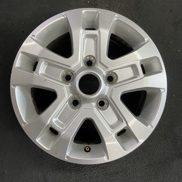 16" PROMASTER 1500 VAN 23 16x6 aluminum silver Original OEM Wheel Rim - Front View