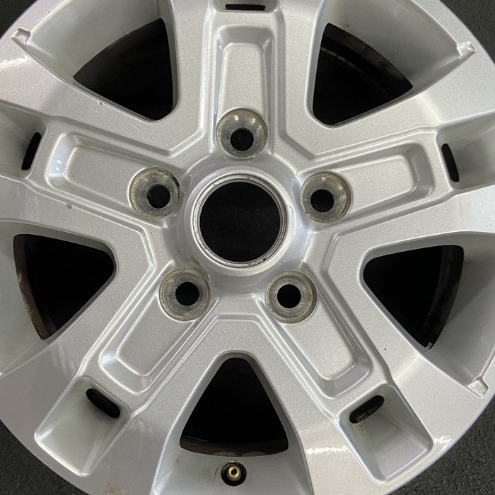 16" PROMASTER 1500 VAN 23 16x6 aluminum silver Original OEM Wheel Rim - Angle View
