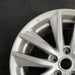 17" INFINITI Q50 16-17 17x7.5 alloy 5 V spoke machine finish Original OEM Wheel - Side Profile