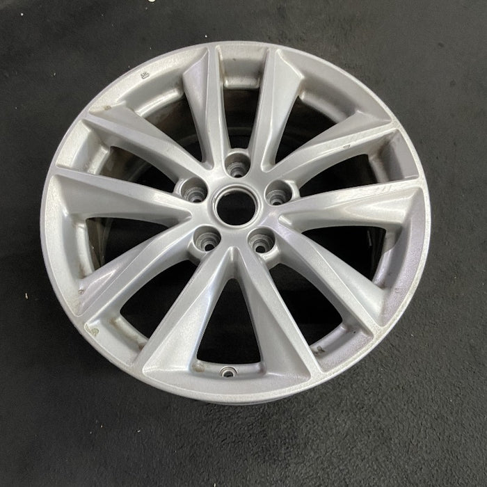 17" INFINITI Q50 16-17 17x7.5 alloy 5 V spoke machine finish Original OEM Wheel - View 7