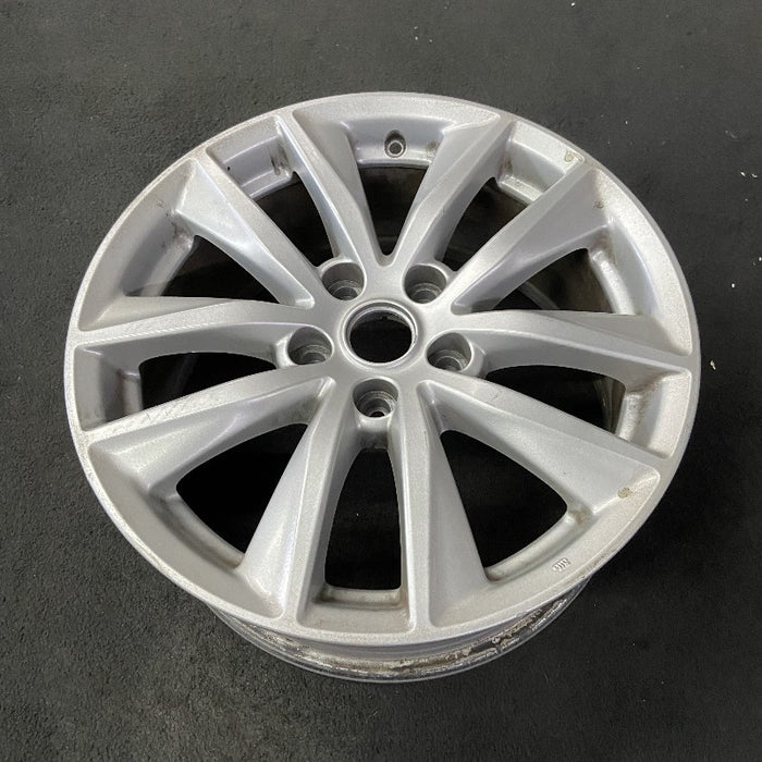 17" INFINITI Q50 16-17 17x7.5 alloy 5 V spoke machine finish Original OEM Wheel - View 8