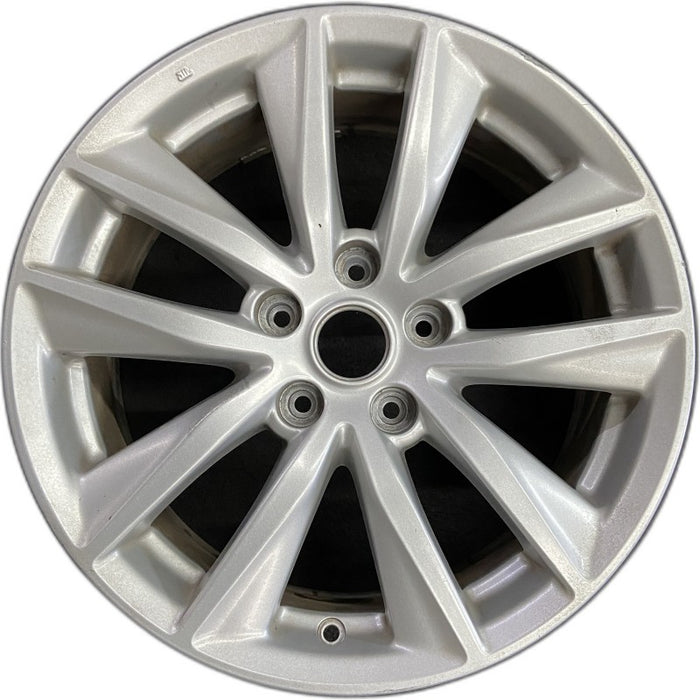 17" INFINITI Q50 16-17 17x7.5 alloy 5 V spoke machine finish Original OEM Wheel Rim