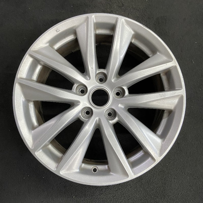 17" INFINITI Q50 16-17 17x7.5 alloy 5 V spoke machine finish Original OEM Wheel Rim