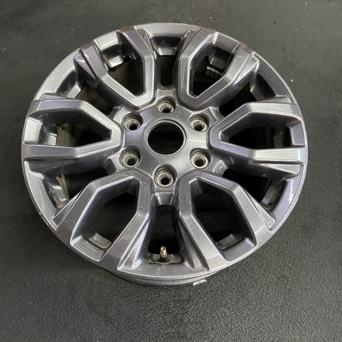 17" RANGER 19-22 17x8 dark gray 6 spoke V spoke Original OEM Wheel Rim - View 7