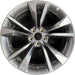20" INFINITI QX60 22-24 20x8 alloy 5 V spoke Original OEM Wheel Rim - Front View