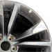20" INFINITI QX60 22-24 20x8 alloy 5 V spoke Original OEM Wheel Rim - Side Profile