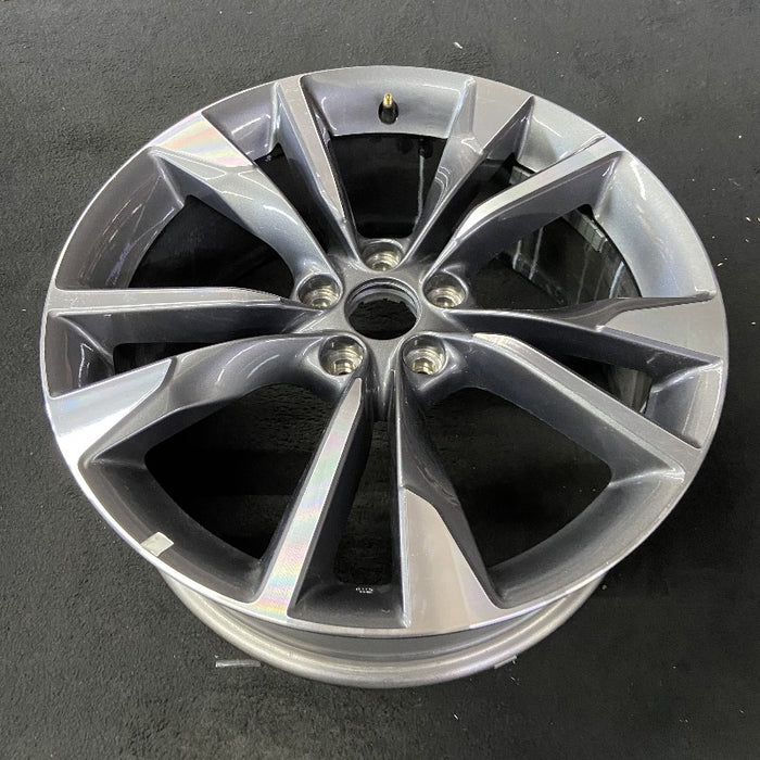 20" INFINITI QX60 22-24 20x8 alloy 5 V spoke Original OEM Wheel Rim - View 8