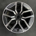 20" 750e 24-25 20x10.5 Original OEM Wheel Rim - Angle View