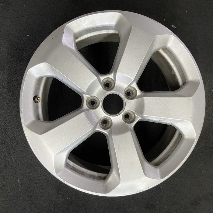 17" COMPASS 17 horiztal rear hle 17x7 aluminum silver opt WGN Original OEM - Additional View