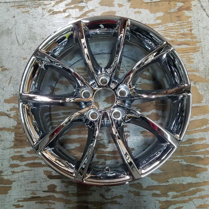 17" BMW 525i 06-07 17x8 alloy 10 spoke V spoke design Original OEM Wheel Rim