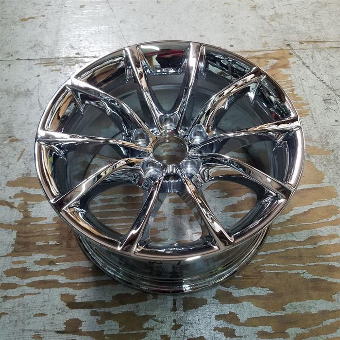 17" BMW 525i 06-07 17x8 alloy 10 spoke V spoke design Original OEM Wheel Rim