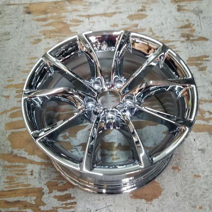 17" BMW 525i 06-07 17x8 alloy 10 spoke V spoke design Original OEM Wheel Rim