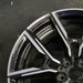 19" BMW 430i 22-24 19x8.5 5 spoke Y spoke Original OEM Wheel Rim - Side Profile