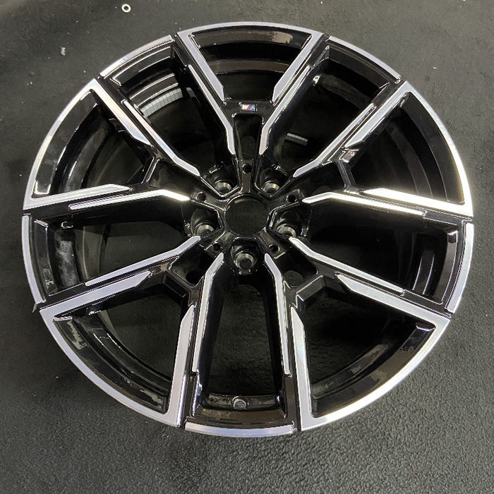 19" BMW 430i 22-24 19x8.5 5 spoke Y spoke Original OEM Wheel Rim - View 7