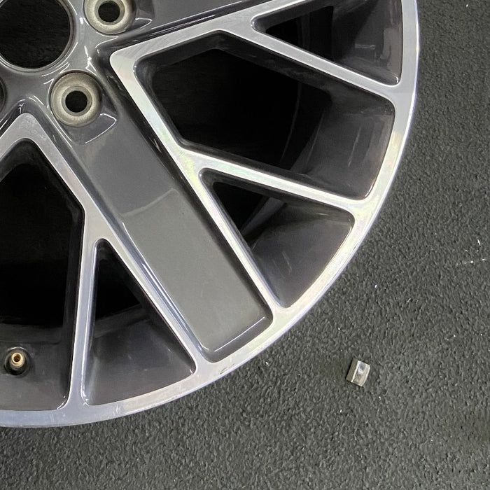 20" WRANGLER 22-23 20x8 5 spoke double spoke Original OEM Wheel Rim - Back View