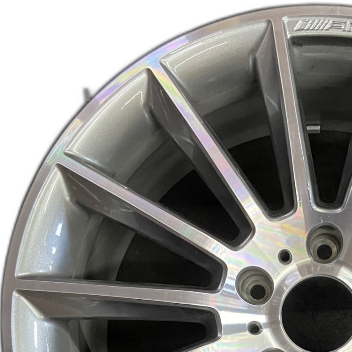 20" MERCEDES G-CLASS 19-20 463 Type G550 20x8.5 machined face with gray accent - Angle View