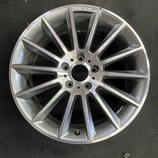 20" MERCEDES G-CLASS 19-20 463 Type G550 20x8.5 machined face with gray accent - Front View