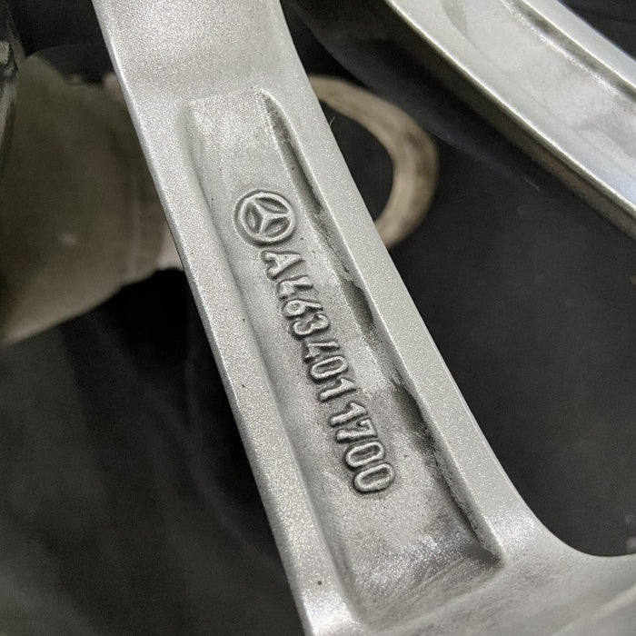 20" MERCEDES G-CLASS 19-20 463 Type G550 20x8.5 machined face with gray accent - View 10