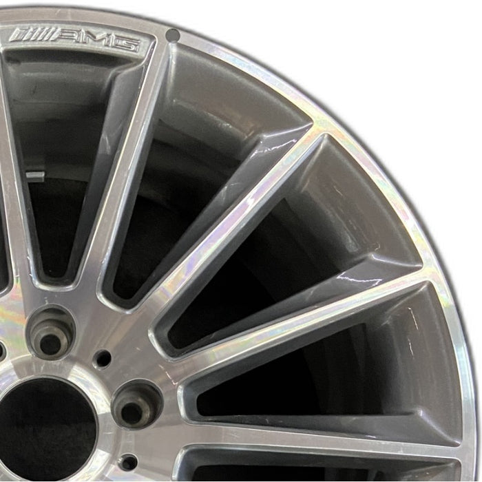 20" MERCEDES G-CLASS 19-20 463 Type G550 20x8.5 machined face with gray accent - Side Profile
