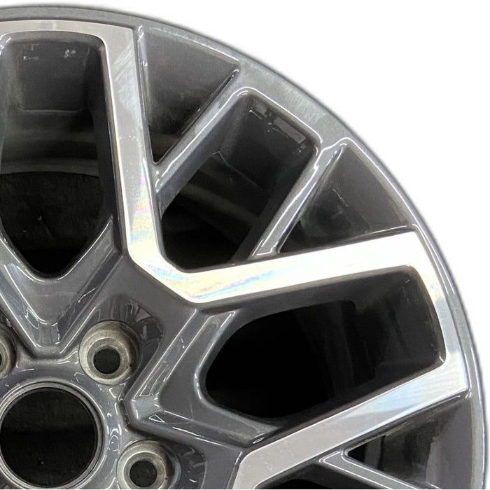18" WRANGLER 24 18x7.5 20 spoke opt WPA Original OEM Wheel Rim - Side Profile