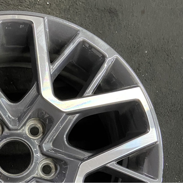 18" WRANGLER 24 18x7.5 20 spoke opt WPA Original OEM Wheel Rim - Close-Up Detail