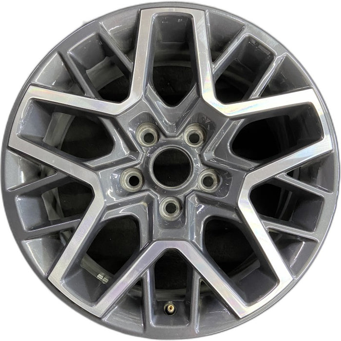 18" WRANGLER 24 18x7.5 20 spoke opt WPA Original OEM Wheel Rim - Front View