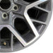 18" WRANGLER 24 18x7.5 20 spoke opt WPA Original OEM Wheel Rim - Close-Up Detail