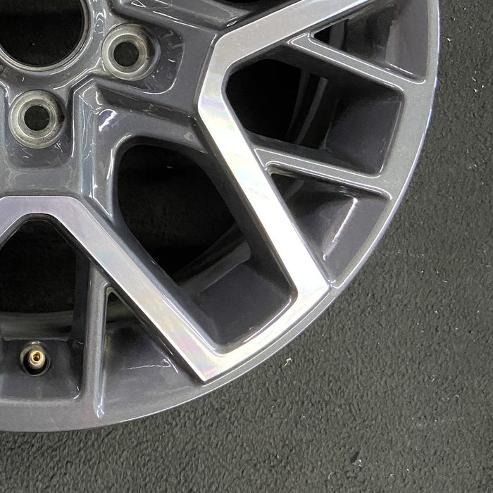 18" WRANGLER 24 18x7.5 20 spoke opt WPA Original OEM Wheel Rim - Back View
