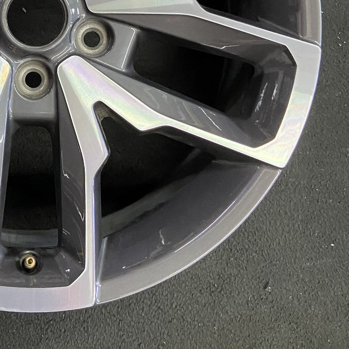 20" WRANGLER 24 20x8 5 spoke open spoke opt WRA Original OEM Wheel Rim - Back View