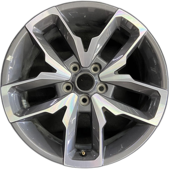 20" WRANGLER 24 20x8 5 spoke open spoke opt WRA Original OEM Wheel Rim - Front View
